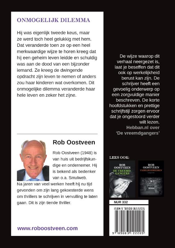 Achterkant van Onmogelijk dilemma