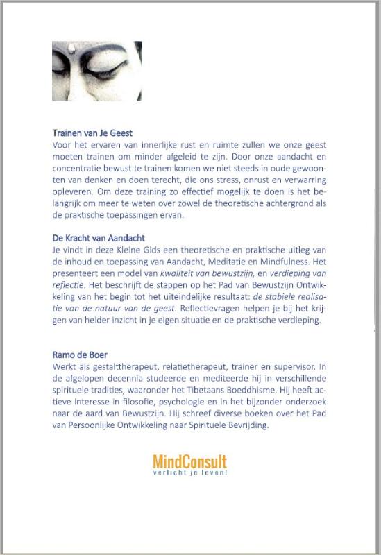 Achterkant van De Kracht van Aandacht