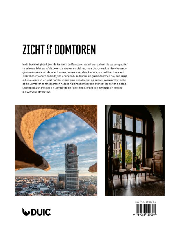 Achterkant van Zicht op de Domtoren