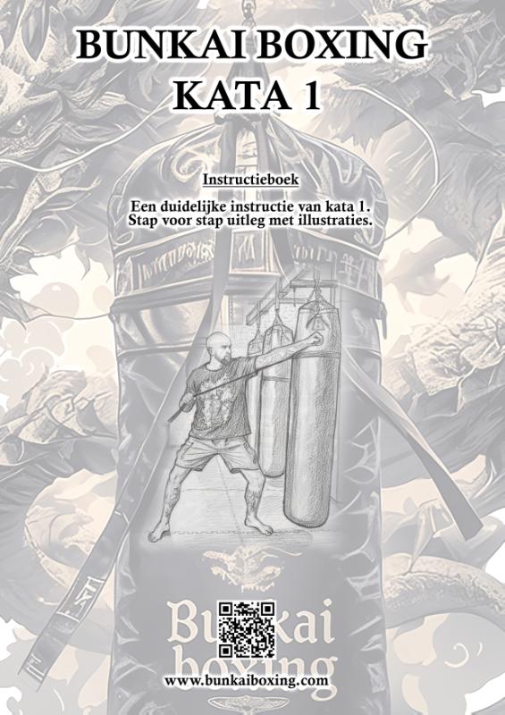 Achterkant van Bunkai Boxing Kata 1