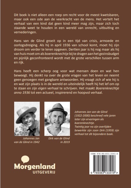 Achterkant van Boerenknechtje anno 1936