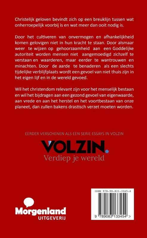 Achterkant van Waag te sterven, christendom