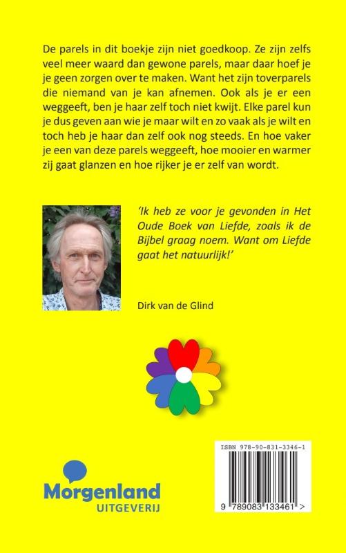 Achterkant van Parels uit het Oude Boek van Liefde