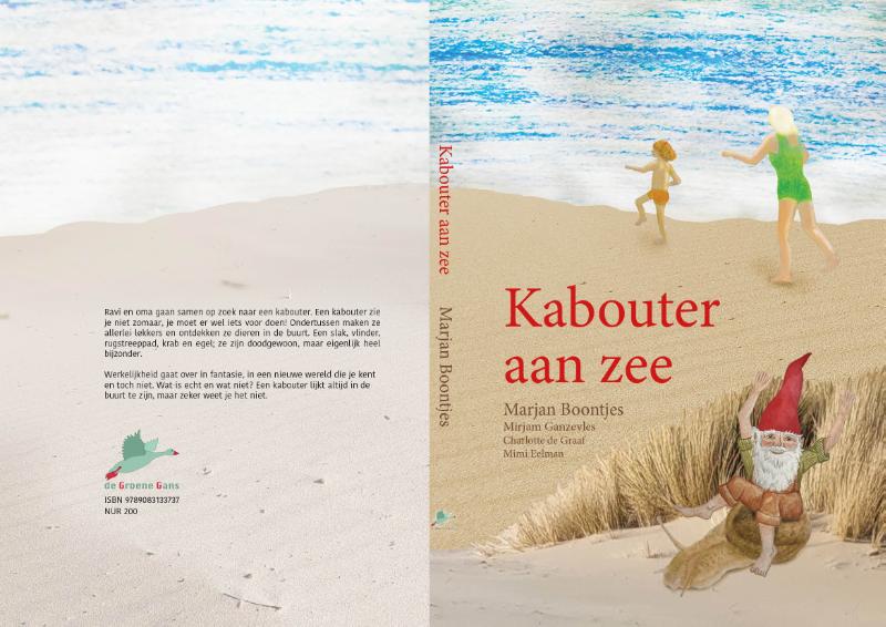Achterkant van Kabouter aan zee