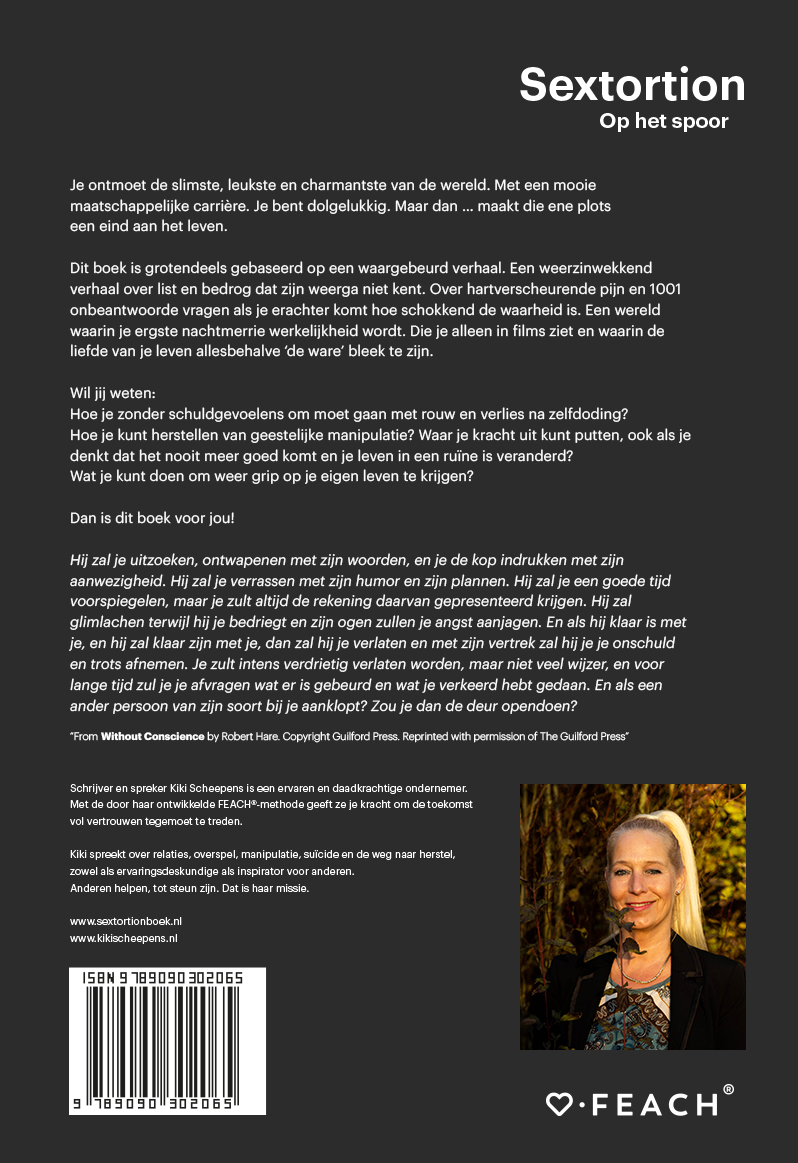 Achterkant van Sextortion