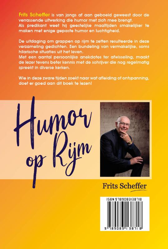 Achterkant van Humor op Rijm
