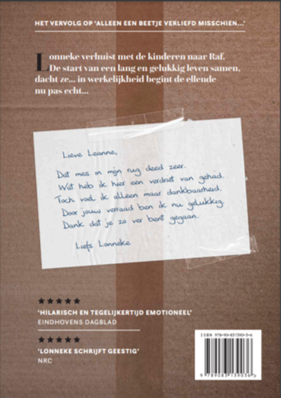 Achterkant van Het was maar één mailtje...