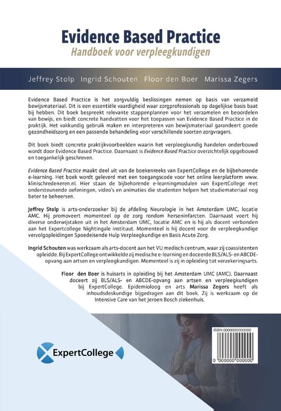 Achterkant van Evidence Based Practice