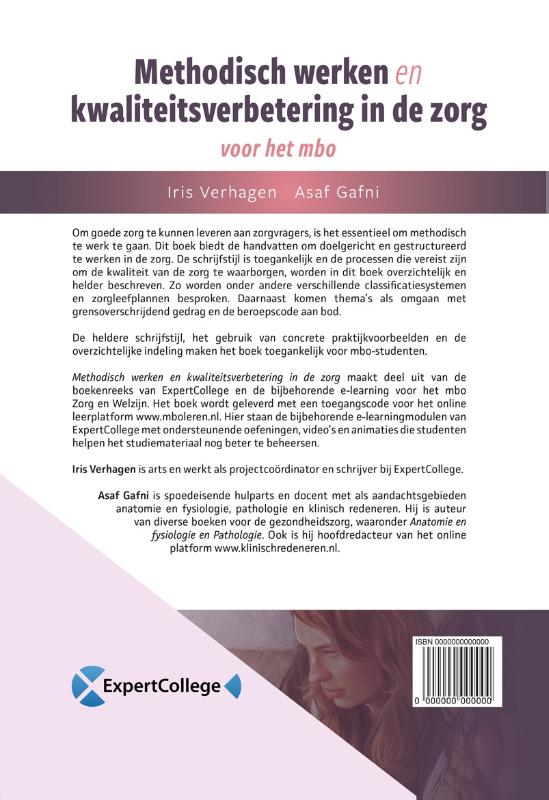 Achterkant van Methodisch werken en kwaliteitsverbetering in de zorg
