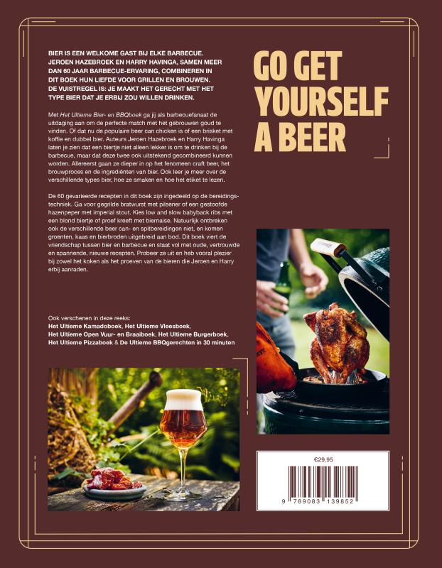 Achterkant van Het Ultieme Bier- en BBQboek