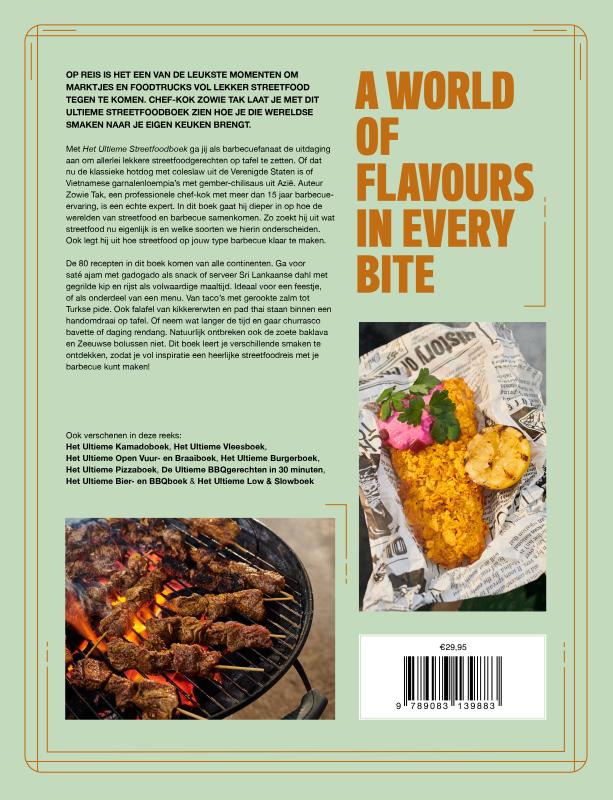 Achterkant van Het Ultieme Streetfoodboek