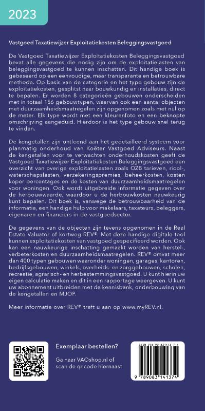 Achterkant van 2023