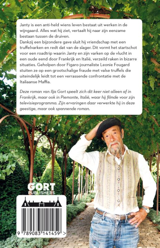 Achterkant van De druivenfluisteraar