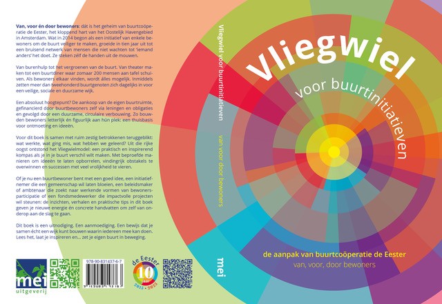 Achterkant van Vliegwiel voor buurtinitiatieven