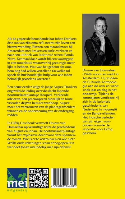 Achterkant van Giftig geschenk
