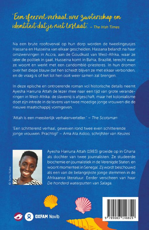 Achterkant van Het diepe blauw