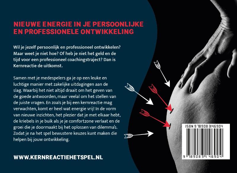 Achterkant van Kernreactie