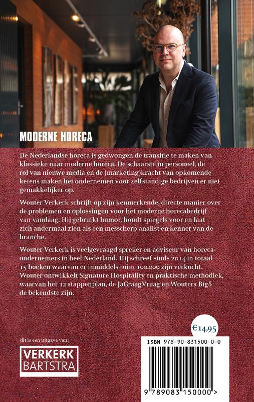Achterkant van Moderne Horeca