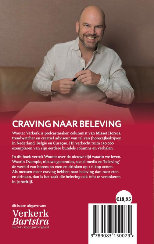 Achterkant van Craving naar beleving