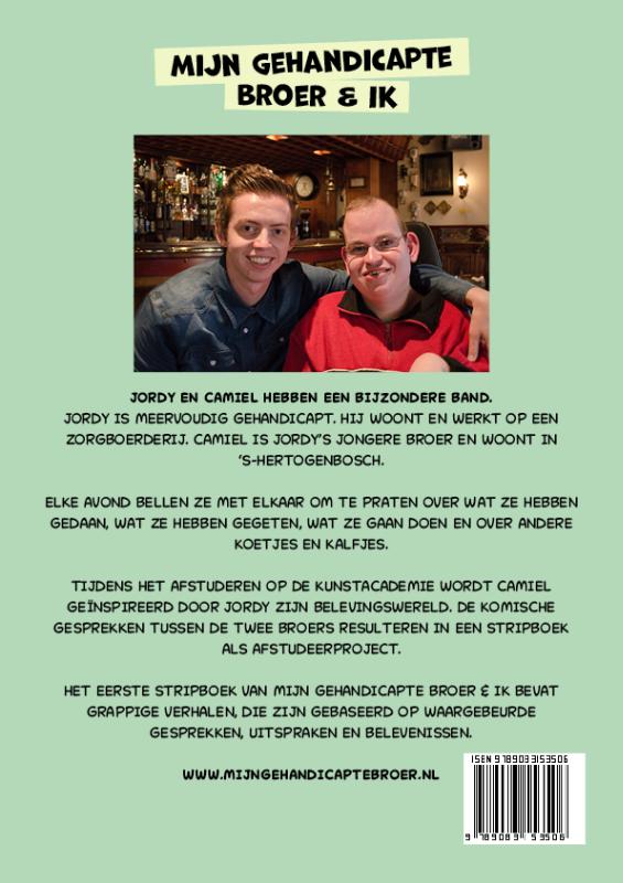 Achterkant van Mijn Gehandicapte Broer & Ik