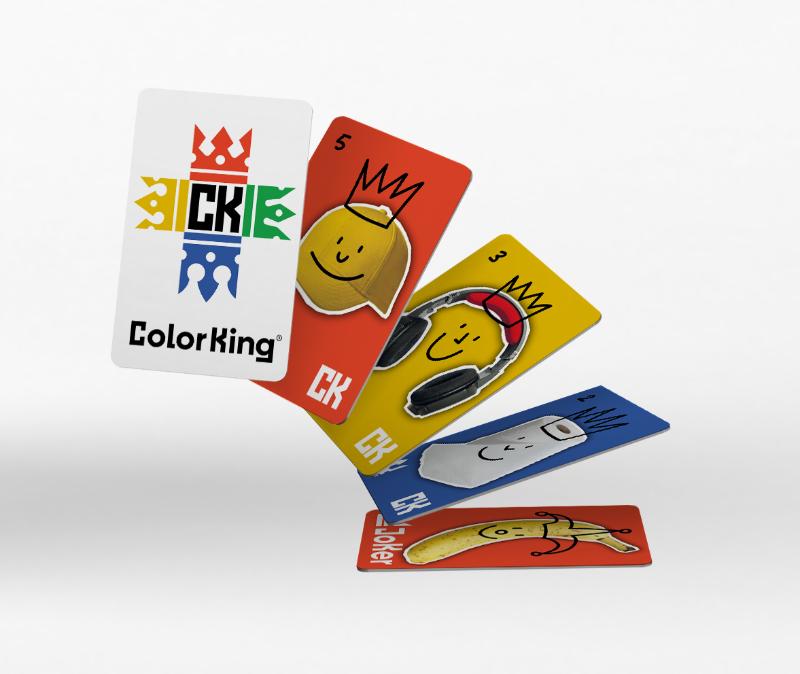 Achterkant van Color King