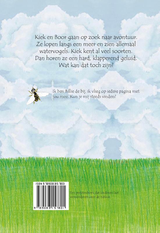 Achterkant van Het witte monster.
