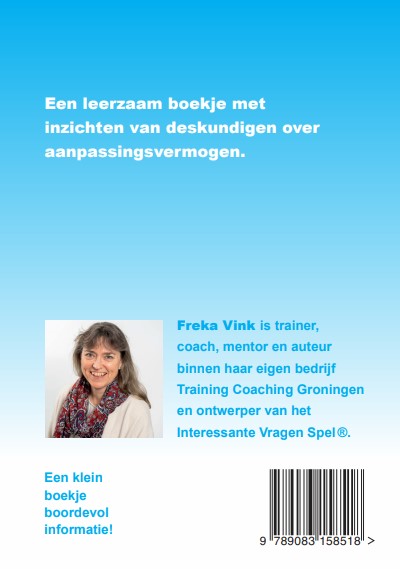 Achterkant van Aanpassingsvermogen