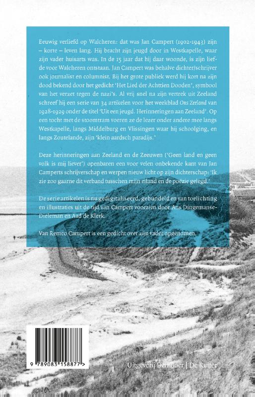 Achterkant van Uit een jeugd