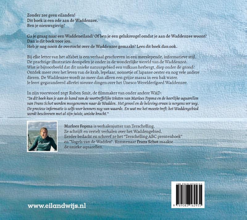 Achterkant van Waddenzee ABC