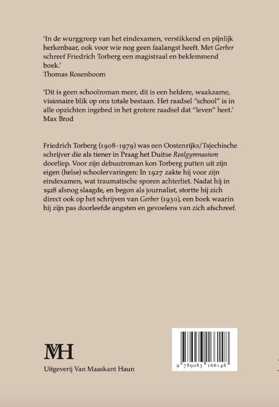 Achterkant van Gerber