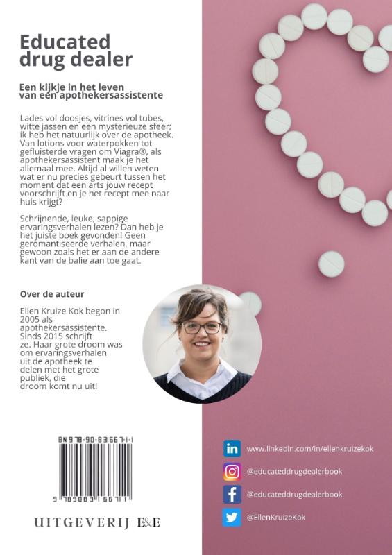 Achterkant van Educated Drugdealer