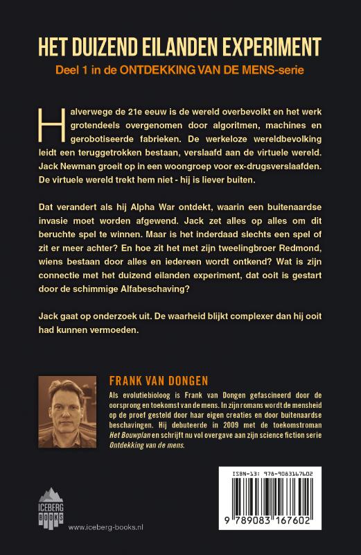 Achterkant van Het duizend eilanden experiment