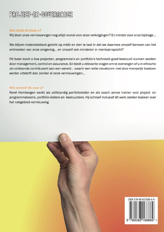 Achterkant van Project-en-governance
