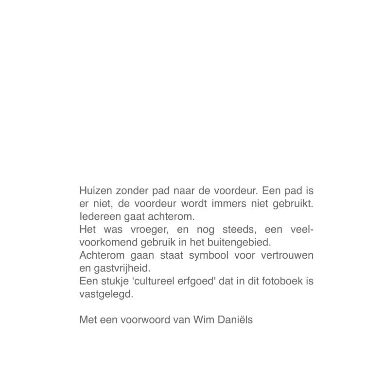 Achterkant van Achterom