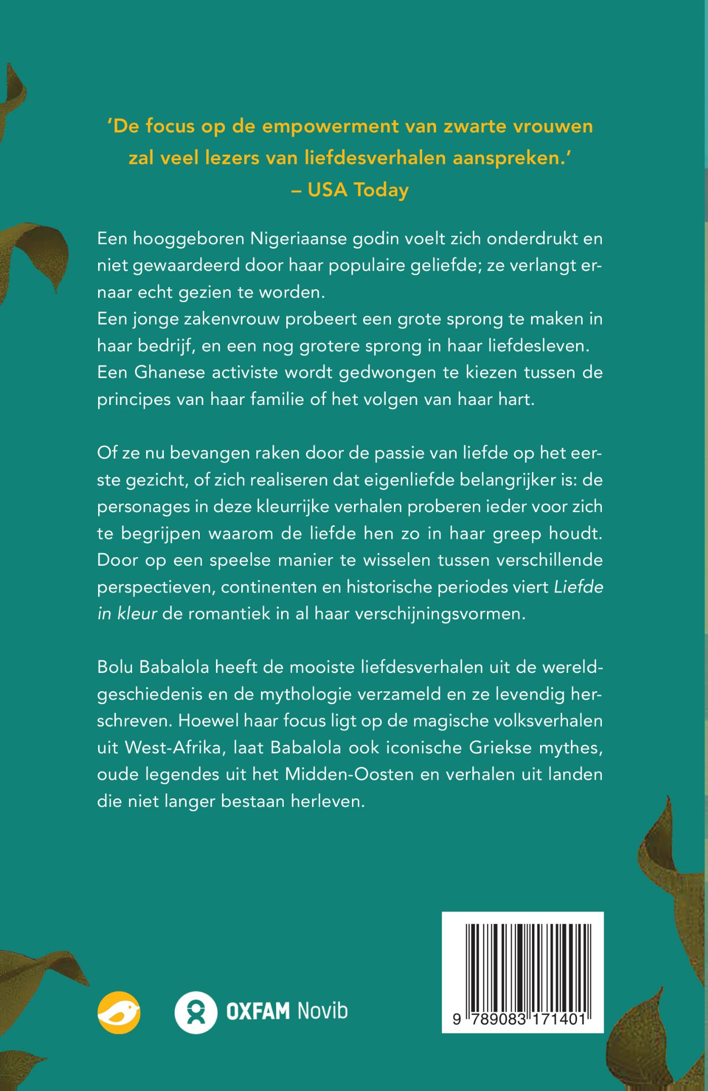 Achterkant van Liefde in kleur