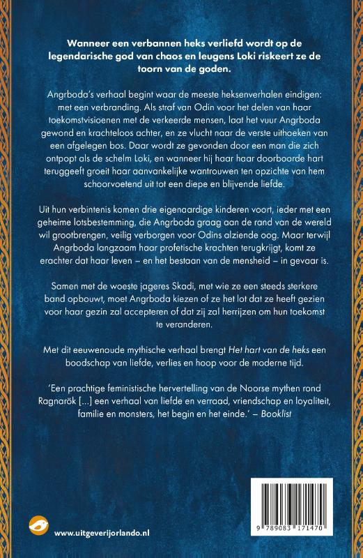 Achterkant van Het hart van de heks
