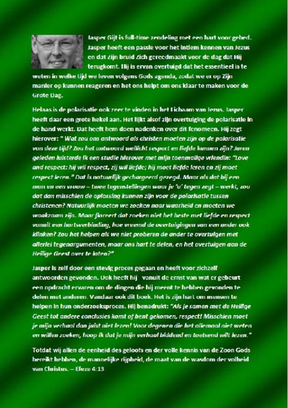 Achterkant van het verhaal van jasper