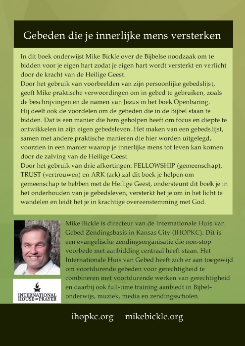 Achterkant van Gebeden die je innerlijke mens versterken
