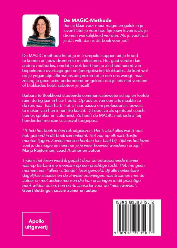 Achterkant van De Magic methode