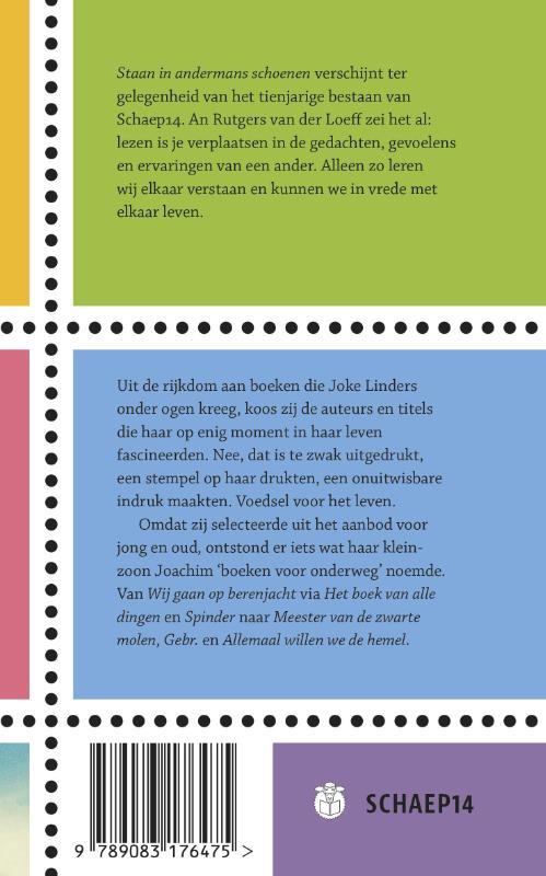 Achterkant van Staan in andermans schoenen