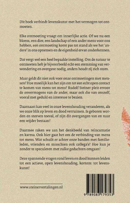Achterkant van Levenskunst
