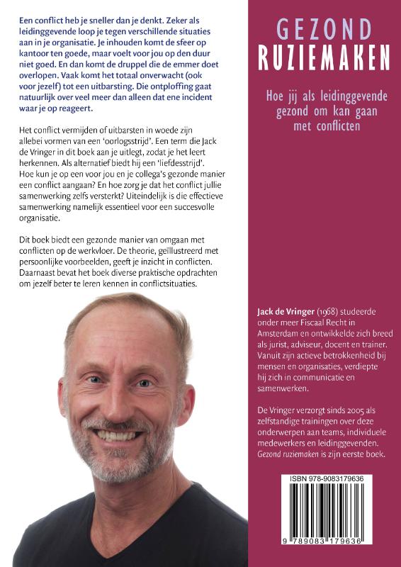 Achterkant van Gezond ruziemaken