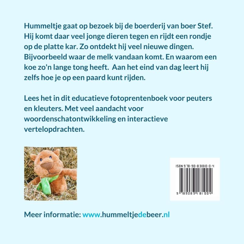 Achterkant van Hummeltje op de boerderij