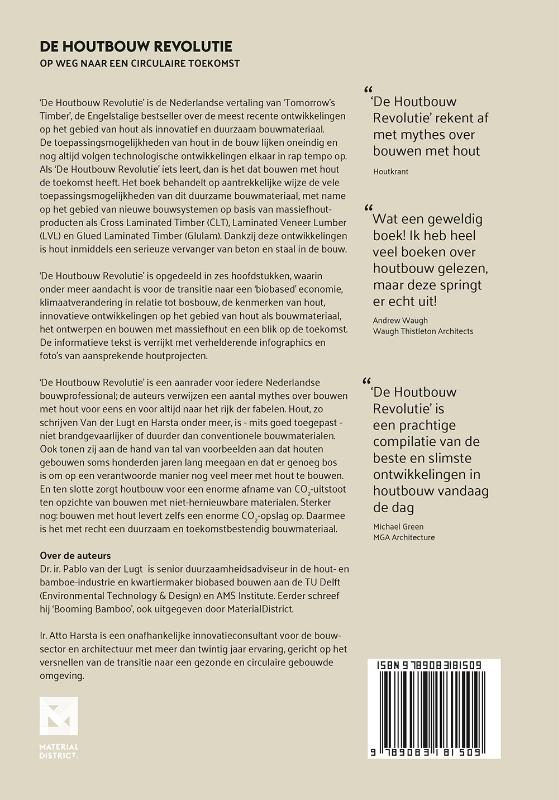 Achterkant van De Houtbouw Revolutie