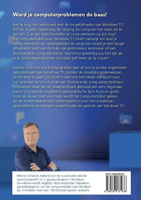 Achterkant van Computerbijbel voor Windows 11 (3e editie)