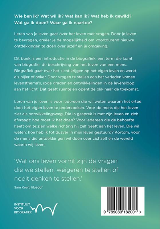 Achterkant van Leren van je leven