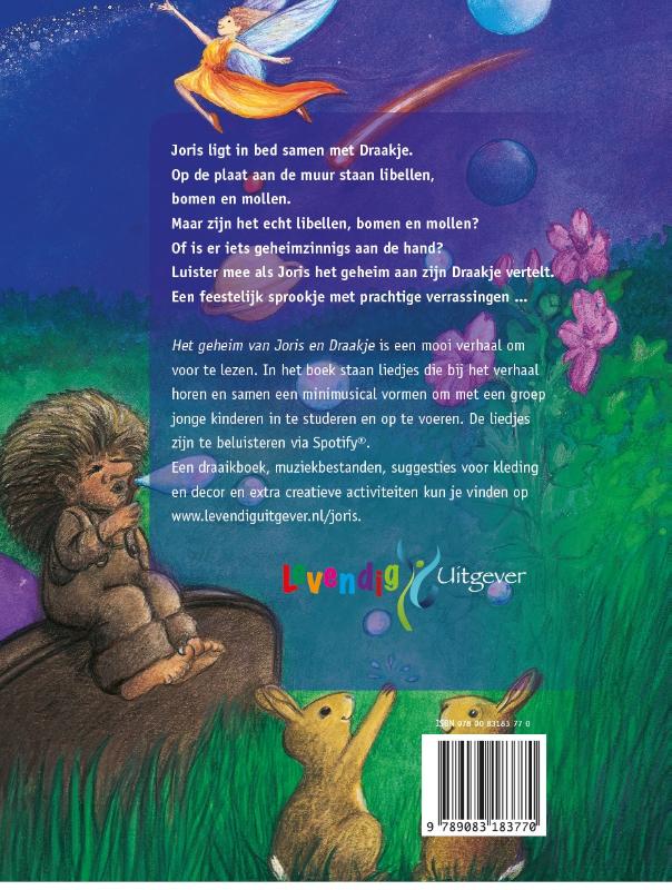 Achterkant van Het geheim van Joris en Draakje