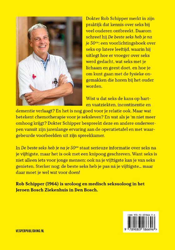 Achterkant van De beste seks heb je na je 50ste