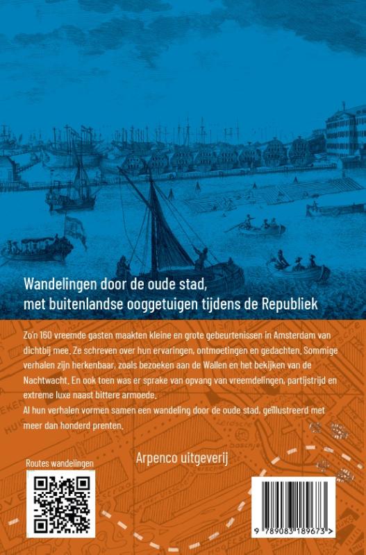 Achterkant van Vreemde gasten in Amsterdam
