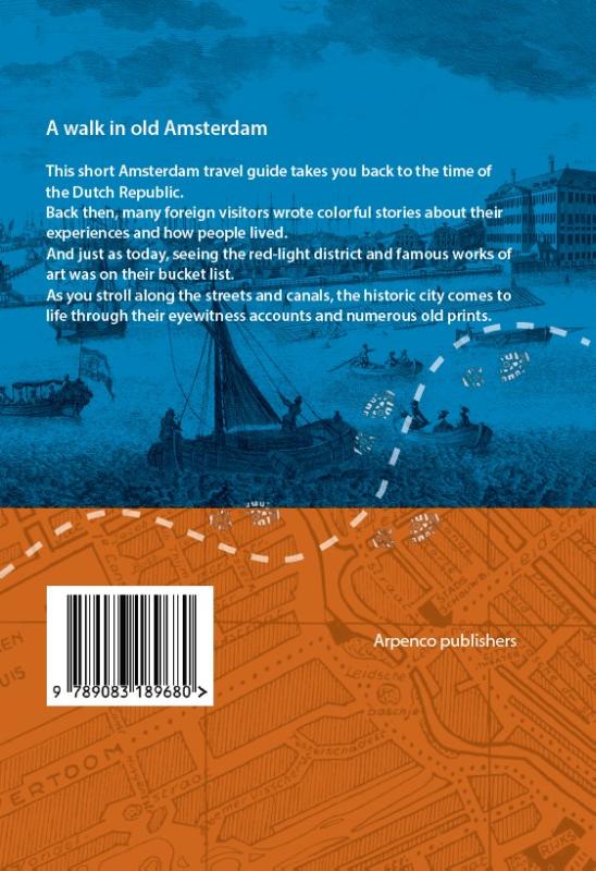 Achterkant van A Walk in Old Amsterdam
